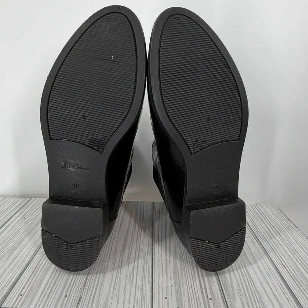 Sam Edelman Boots Booties Black Tinsley Rubber Rain Ankle Women's Size 10